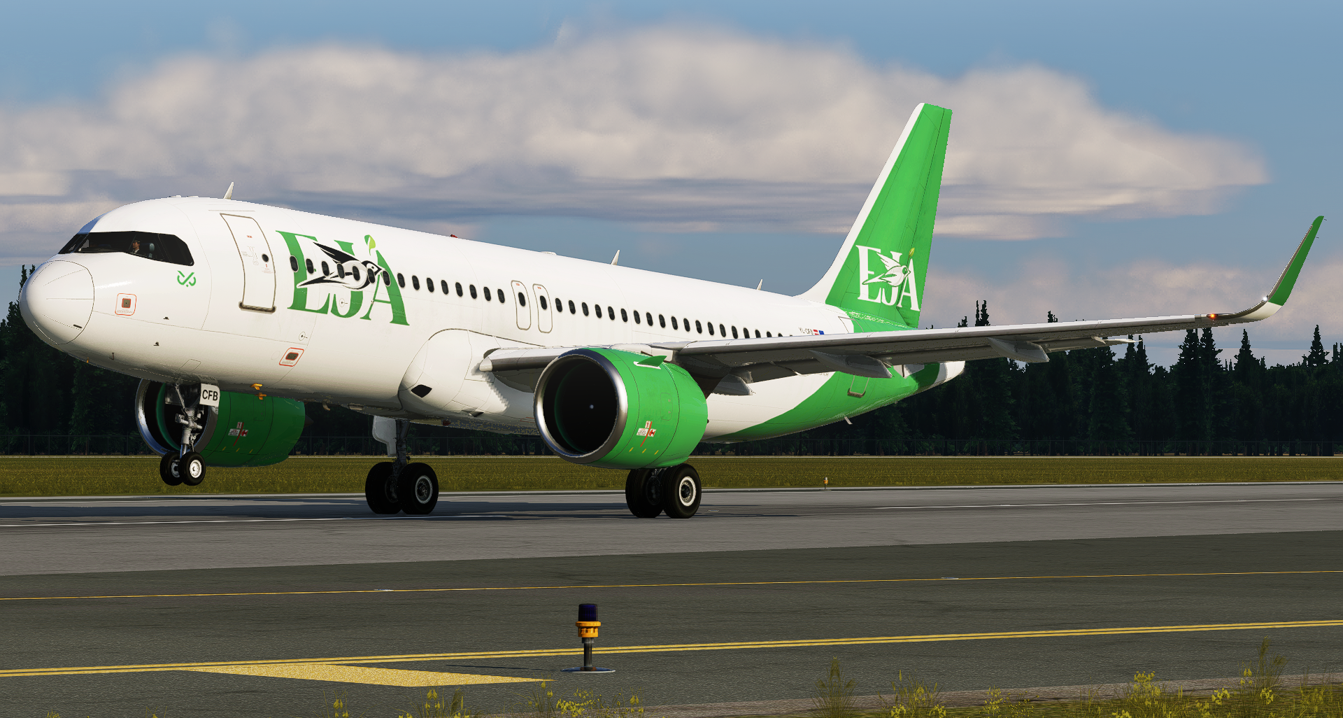 A320neo YL-CFB