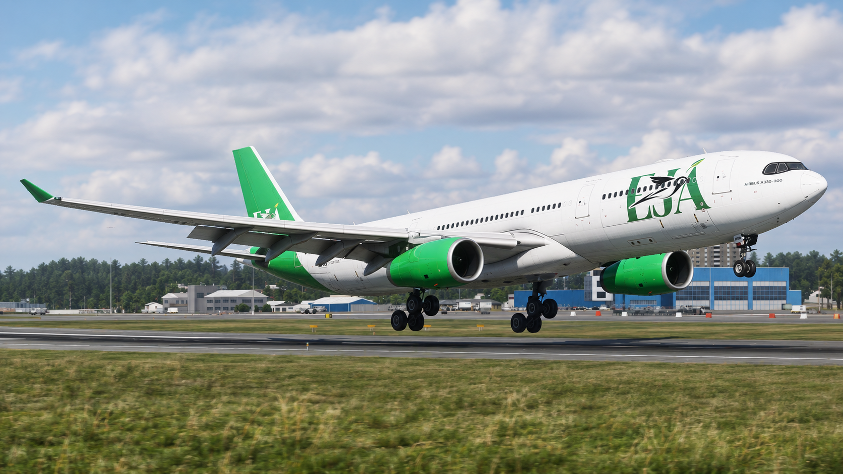 A330-300 view 2
